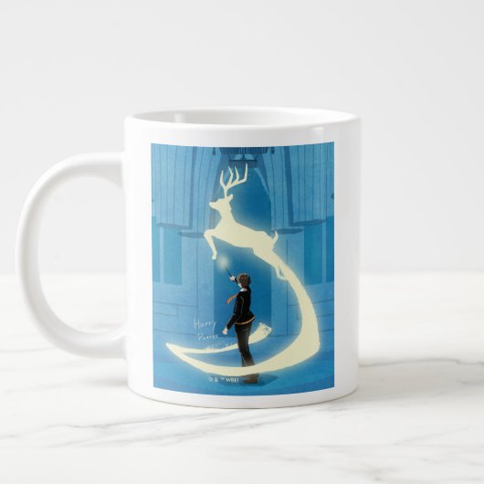 HARRY POTTER™ Patronus Painting Jumbo-Tasse (Links)