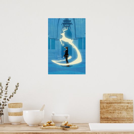 HARRY POTTER™ Patronus Painting Poster (Küche)