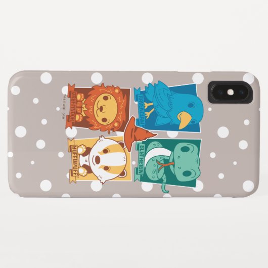 HARRY POTTER ™ %PIPE% HÄUSER CARTOON-HOGWARTS™ Case-Mate iPhone HÜLLE (Rückseite (Horizontal))