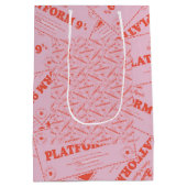 HARRY POTTER™ | Platforn 9 3/4 Zugfahrkarten Mittlere Geschenktüte (Rückseite)