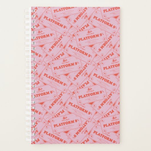 HARRY POTTER™ | Platforn 9 3/4 Zugfahrkarten Planer (Vorderseite)