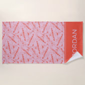 HARRY POTTER™ | Platforn 9 3/4 Zugfahrkarten Strandtuch (Vorderseite)