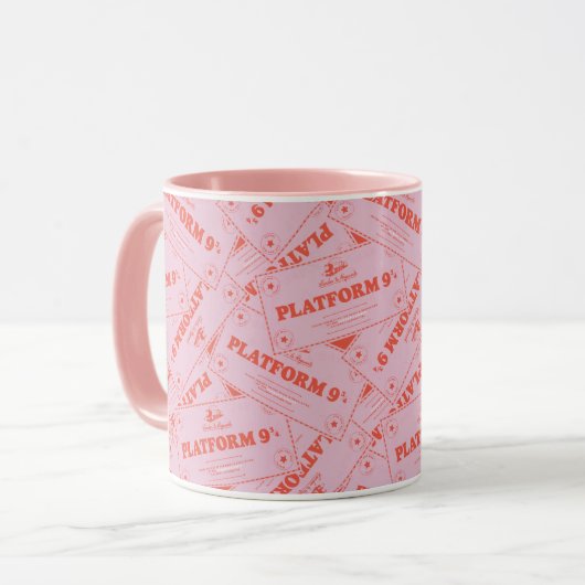 HARRY POTTER™ | Platforn 9 3/4 Zugfahrkarten Tasse (Vorderseite Links)