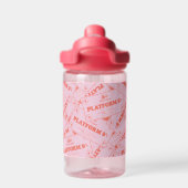 HARRY POTTER™ | Platforn 9 3/4 Zugfahrkarten Trinkflasche (Rückseite)