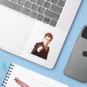 Harry Potter Points Wand Aufkleber (Laptop mit iPhone)