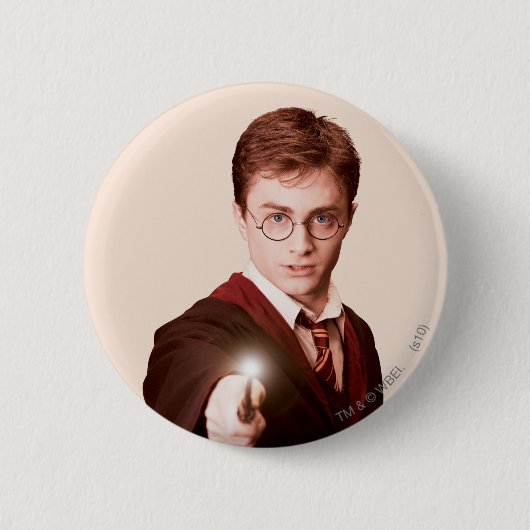 Harry Potter Points Wand Button (Vorderseite)