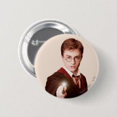 Harry Potter Points Wand Button (Vorne & Hinten)