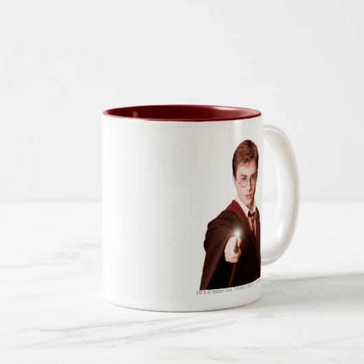 Harry Potter Points Wand Zweifarbige Tasse (VorderseiteRechts)