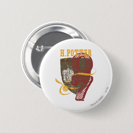 Harry Potter | QUIDDITCH™ Button (Vorne & Hinten)