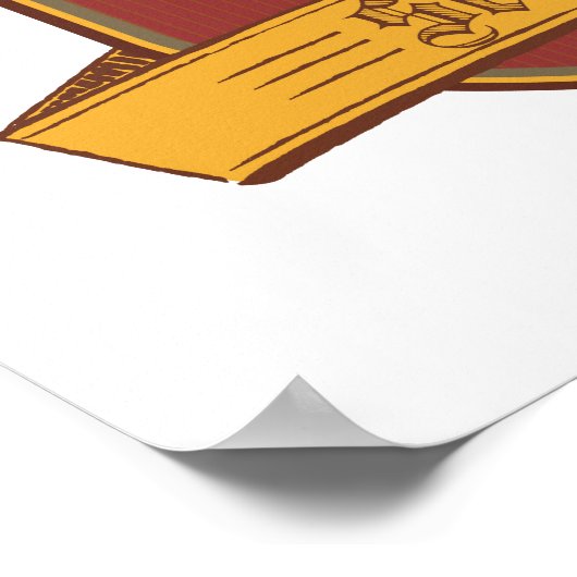 Harry Potter | QUIDDITCH™ Wappen suchen Poster (Ecke)