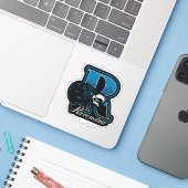 HARRY POTTER™ | RAVENCLAW™ Athletic Abzeichen Aufkleber (Laptop mit iPhone)