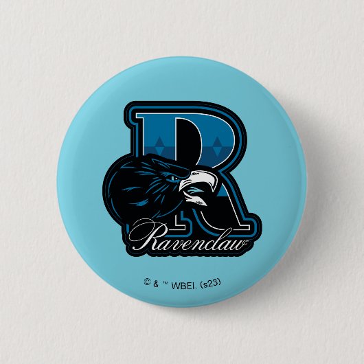 HARRY POTTER™ | RAVENCLAW™ Athletic Abzeichen Button (Vorderseite)