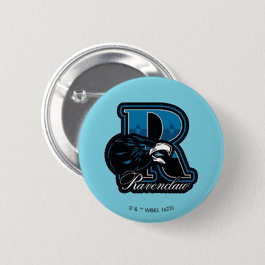 HARRY POTTER™ | RAVENCLAW™ Athletic Abzeichen Button (Vorne & Hinten)