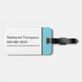 HARRY POTTER™ | RAVENCLAW™ Athletic Abzeichen Gepäckanhänger (Rückseite horizontal)