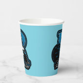 HARRY POTTER™ | RAVENCLAW™ Athletic Abzeichen Pappbecher (Links)