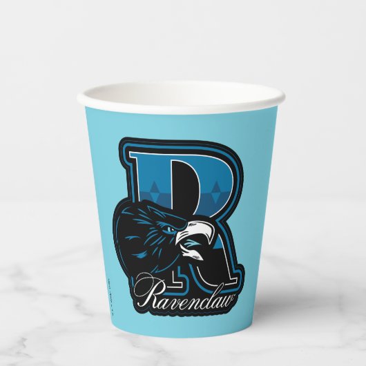 HARRY POTTER™ | RAVENCLAW™ Athletic Abzeichen Pappbecher (Vorderseite)