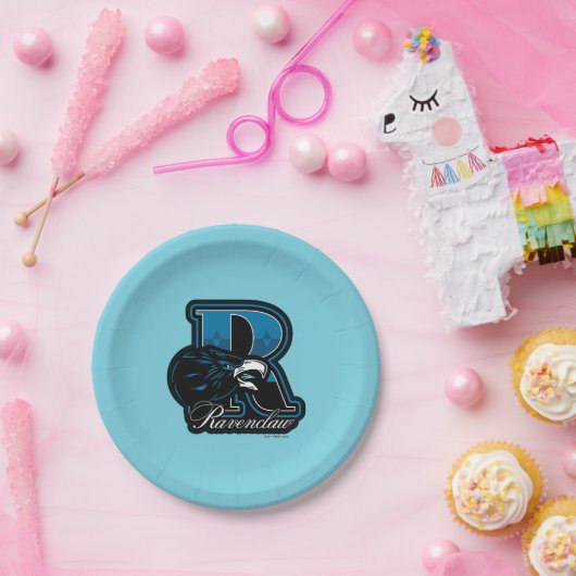 HARRY POTTER™ | RAVENCLAW™ Athletic Abzeichen Pappteller (Party)