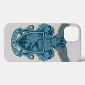 Harry Potter Ravenclaw Crest Case-Mate iPhone Hülle (Rückseite (Horizontal))