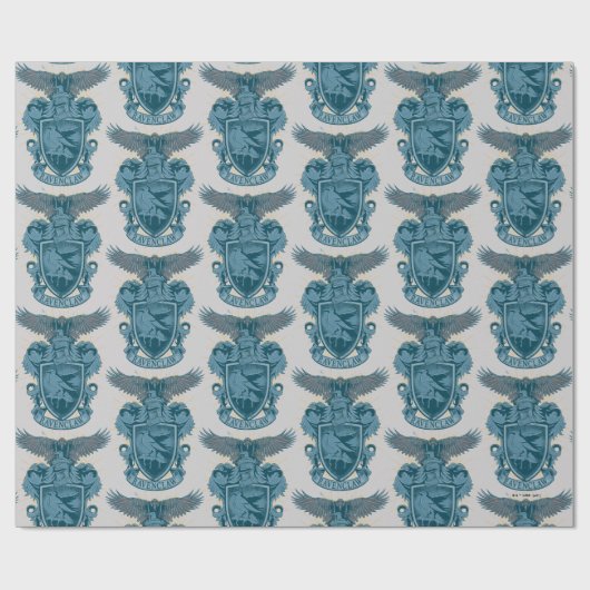 Harry Potter Ravenclaw Crest Geschenkpapier (Flach)