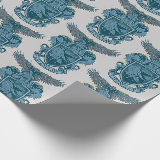 Harry Potter Ravenclaw Crest Geschenkpapier (Ecke)