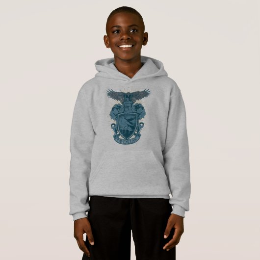 Harry Potter Ravenclaw Crest Hoodie (Vorne ganz)