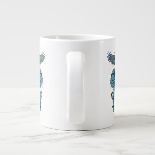 Harry Potter Ravenclaw Crest Jumbo-Tasse (Rückseite)