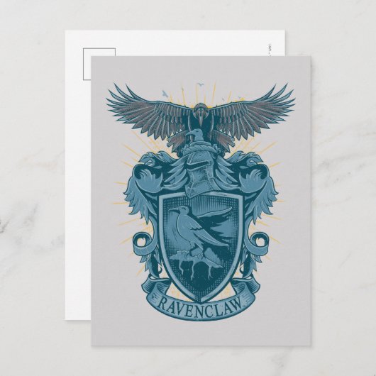 Harry Potter | Ravenclaw Crest Postkarte (Vorne/Hinten)