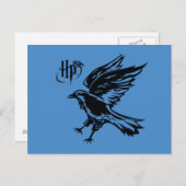 Harry Potter | Ravenclaw Eagle Icon Postkarte (Vorne/Hinten)
