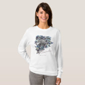 HARRY POTTER™ RAVENCLAW™ Floral Graphic T-Shirt (Vorne ganz)