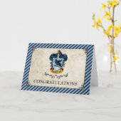 Harry Potter | Ravenclaw - Glückwünsche Karte (Gelbe Blume)