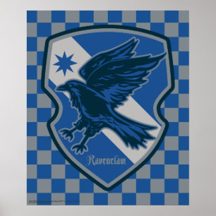 Harry Potter   Ravenclaw House Pride Crest Poster