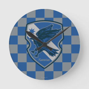 Harry Potter   Ravenclaw House Pride Crest Runde Wanduhr