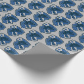 Harry Potter | Ravenclaw House Pride Wappen Geschenkpapier (Ecke)