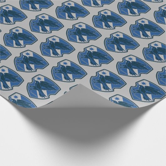 Harry Potter | Ravenclaw House Pride Wappen Geschenkpapier (Ecke)