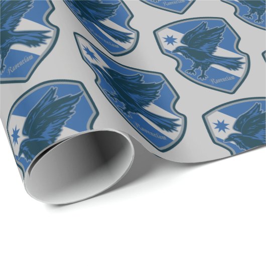Harry Potter | Ravenclaw House Pride Wappen Geschenkpapier (Rolleneckpunkt)