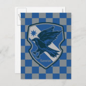Harry Potter | Ravenclaw House Pride Wappen Postkarte (Vorne/Hinten)
