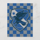 Harry Potter | Ravenclaw House Pride Wappen Postkarte (Vorderseite)