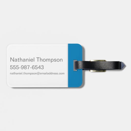 Harry Potter | RAVENCLAW™ House Sigil Gepäckanhänger (Rückseite horizontal)