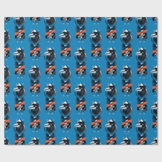 Harry Potter | RAVENCLAW™ House Sigil Geschenkpapier (Flach)