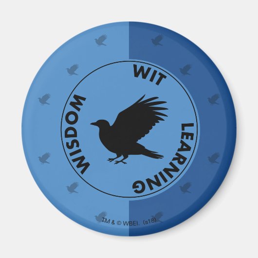 Harry Potter | RAVENCLAW™ House Traits Graphic Magnet (Vorne)