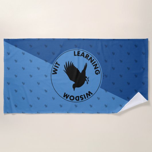 Harry Potter | RAVENCLAW™ House Traits Graphic Strandtuch (Vorderseite)
