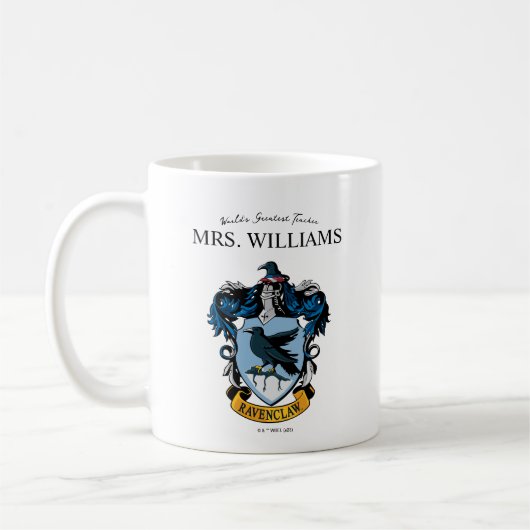 Harry Potter | Ravenclaw-Lehrer Personalisiert Kaffeetasse (Links)