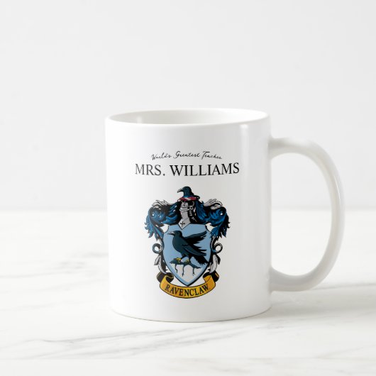 Harry Potter | Ravenclaw-Lehrer Personalisiert Kaffeetasse (Rechts)