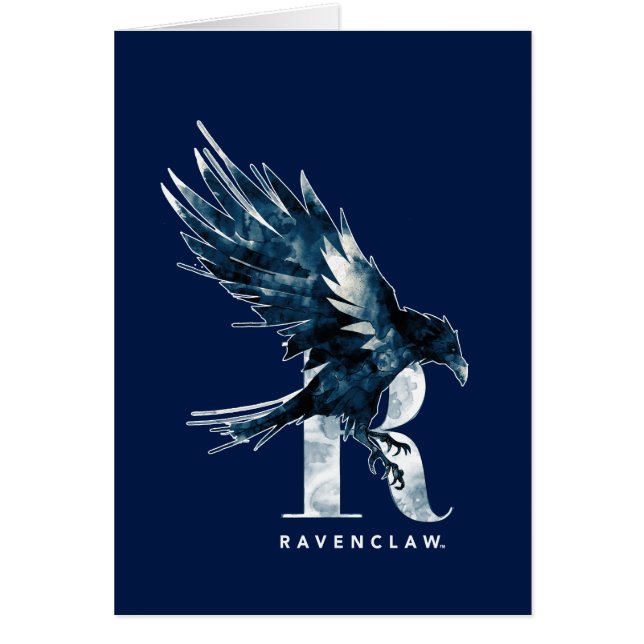 Harry Potter | RAVENCLAW™ Rabe Aquarell (Vorne)