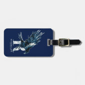 Harry Potter | RAVENCLAW™ Rabe Wasserfarbe Gepäckanhänger (Vorderseite horizontal)