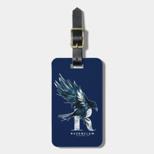 Harry Potter   RAVENCLAW™ Rabe Wasserfarbe Gepäckanhänger
