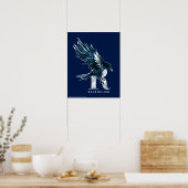Harry Potter | RAVENCLAW™ Rabe Wasserfarbe Poster (Küche)