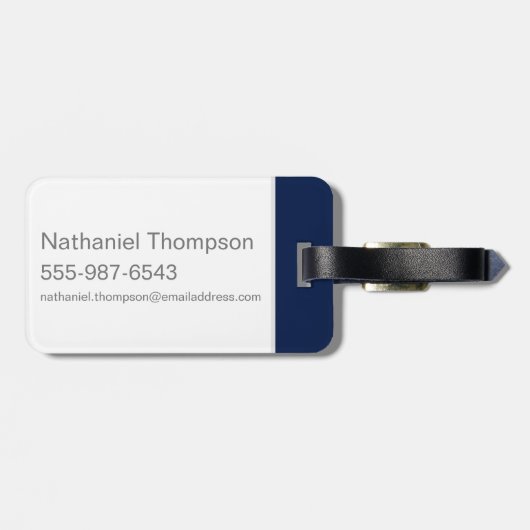 Harry Potter | RAVENCLAW™ Raven Watercolor Gepäckanhänger (Rückseite horizontal)