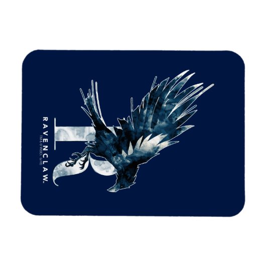 Harry Potter | RAVENCLAW™ Raven Watercolor Magnet (Horizontal)