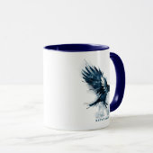 Harry Potter | RAVENCLAW™ Raven Watercolor Tasse (VorderseiteRechts)